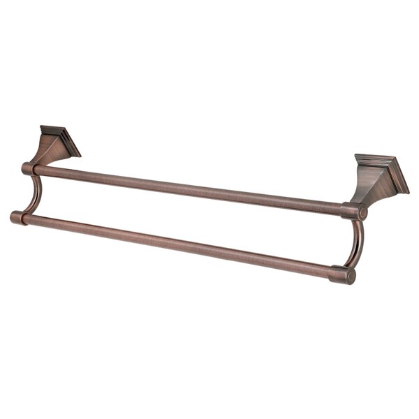 BAH6123AC Monarch 24" Dual Towel Bar, Antique Copper